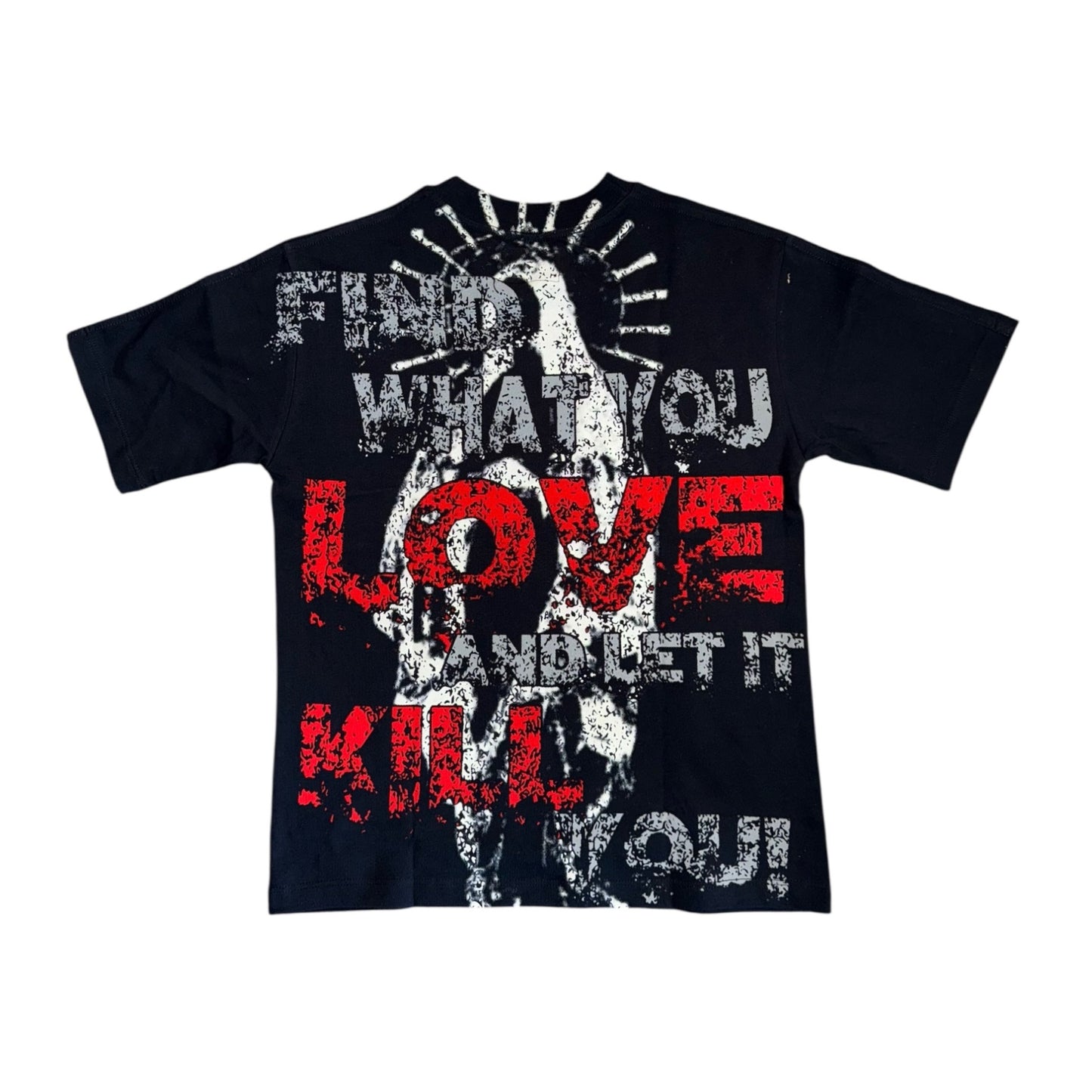 VIRGIN TEE in BLACK
