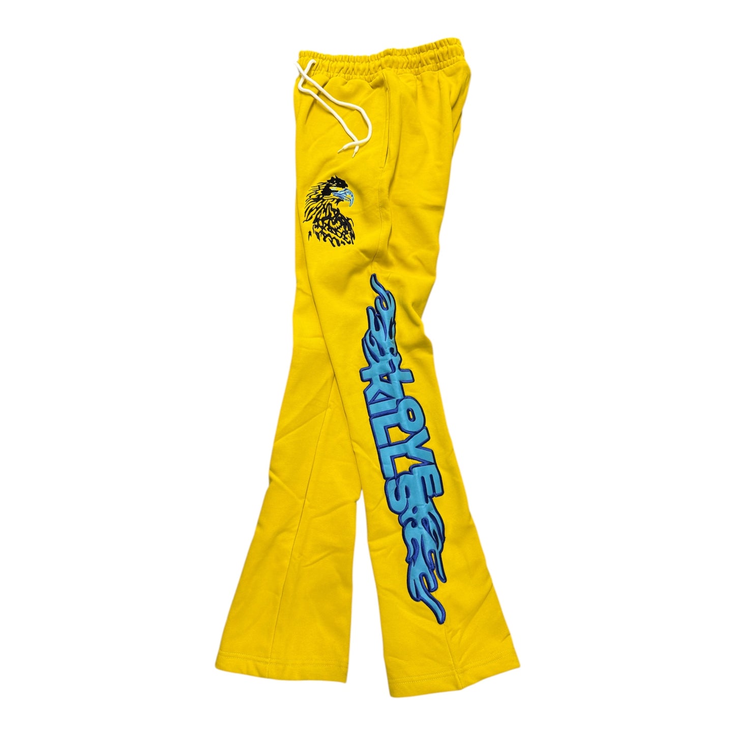 Bird’s Eye Sweatpants in Yellow