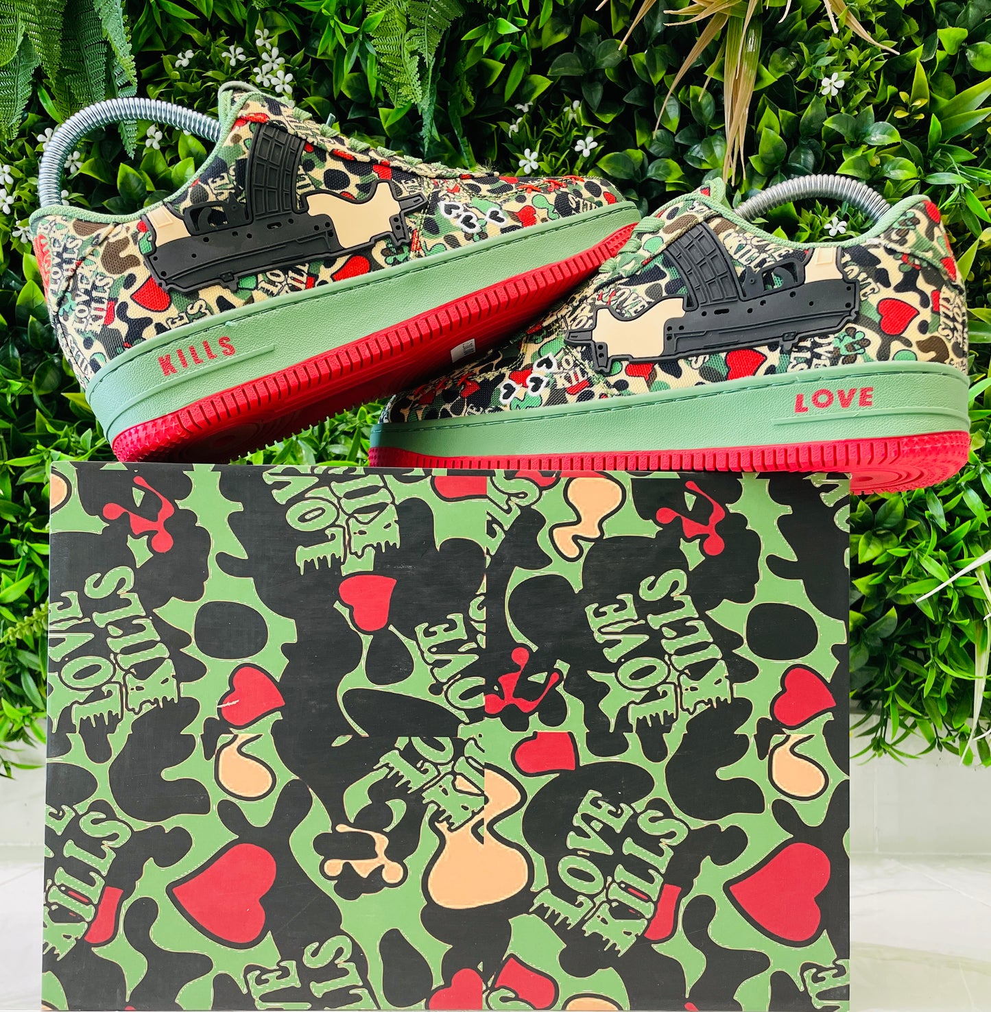 LoveKills "Purgers" All-Over Camo Print