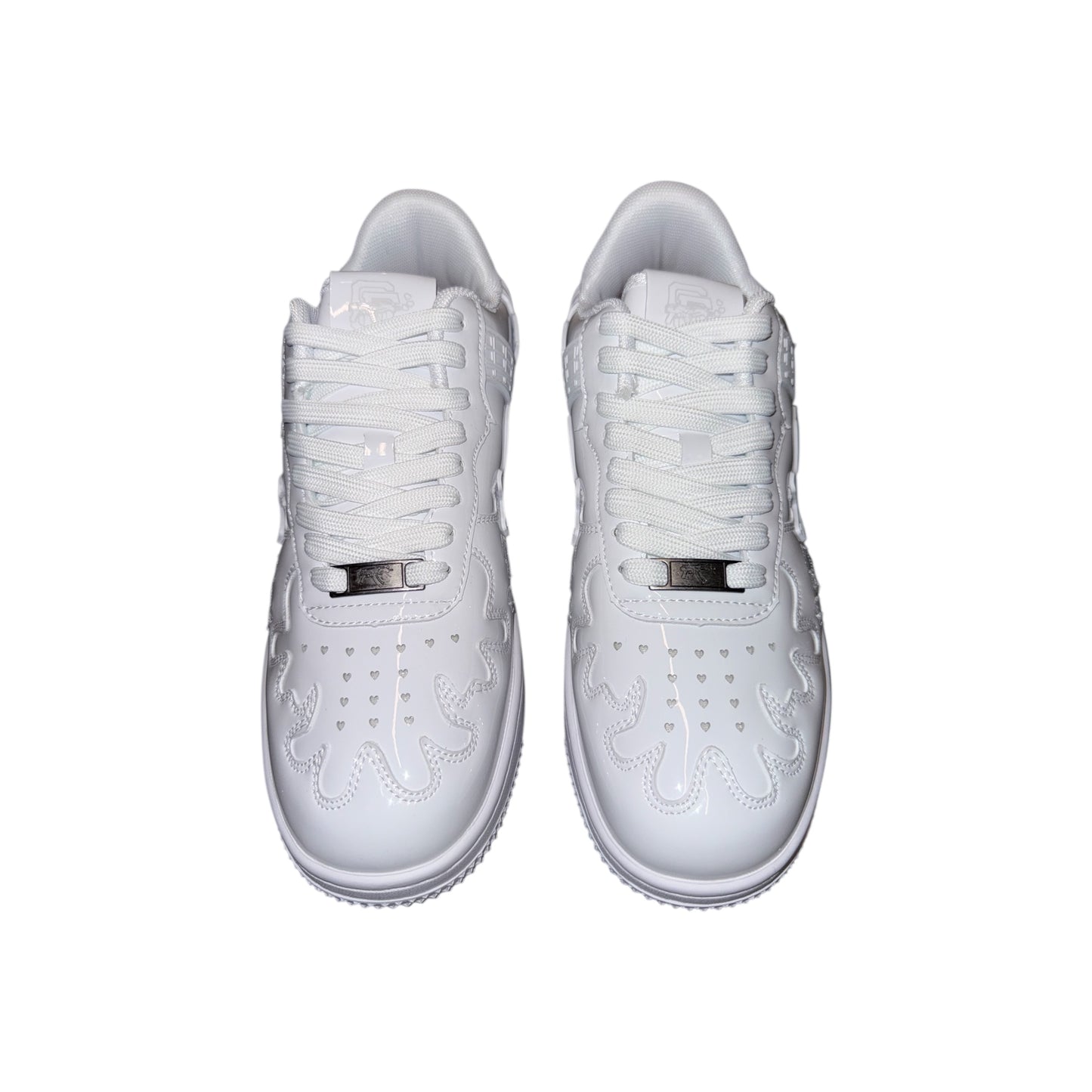 LoveKills "Purgers" Patent Leather White