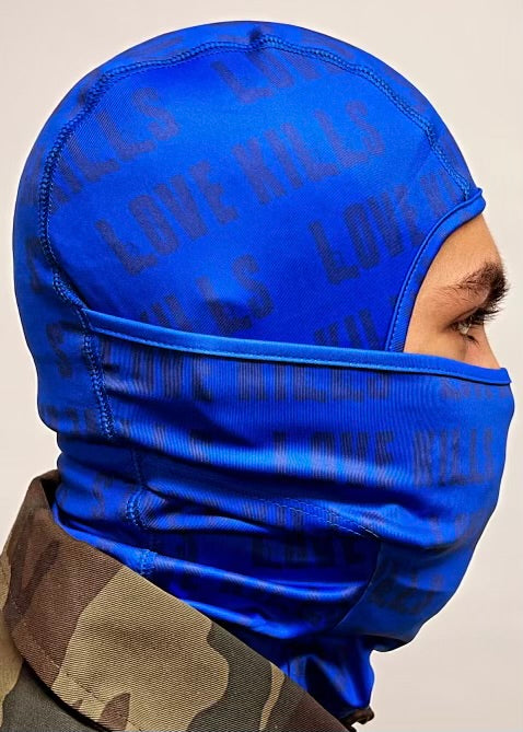 Monogram Balaclava in Royal