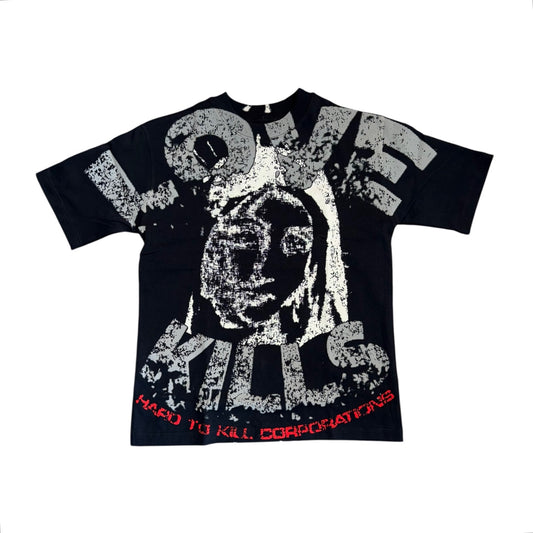 VIRGIN TEE in BLACK