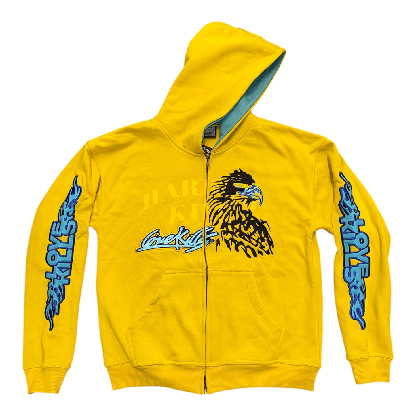 Bird’s Eye Hoodie in Yellow