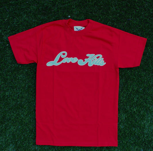 Western Tee in Red