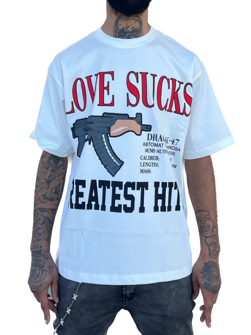 LOVE SUCKS GREATEST HITS (WHITE)