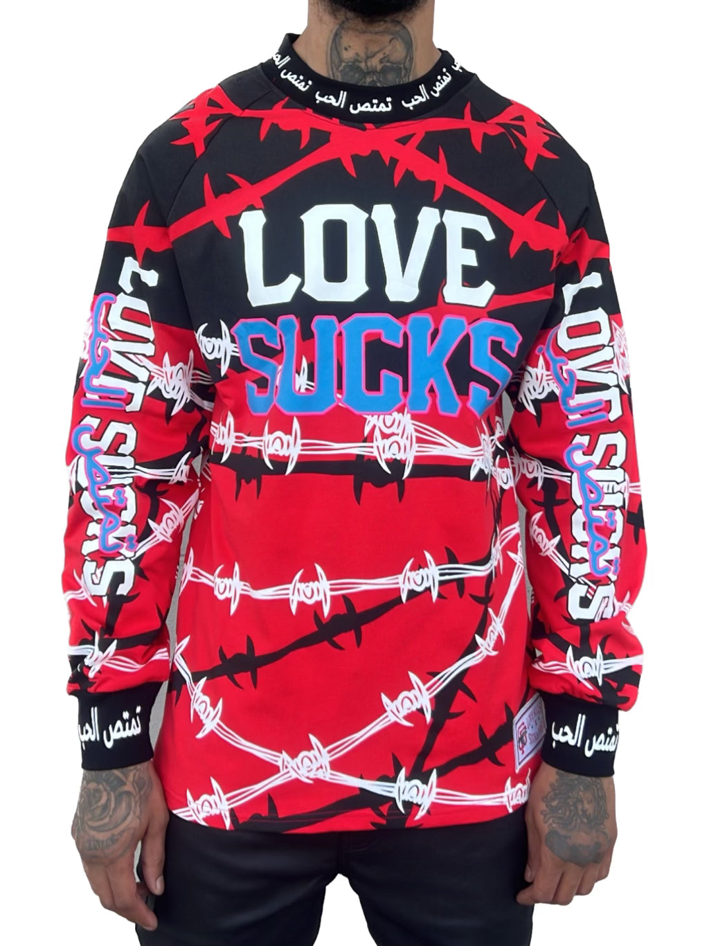 LOVE SUCKS - MOTOCROSS (RED)