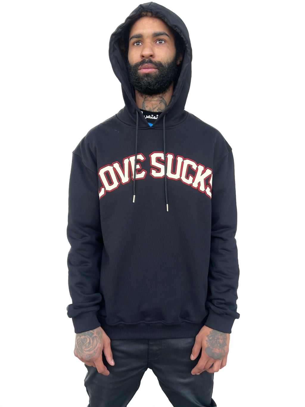 LOVE SUCKS UNIVERSITY HOODIE