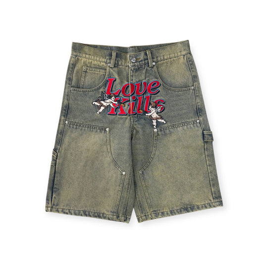 Angel Short in Indigo Sand Wash
