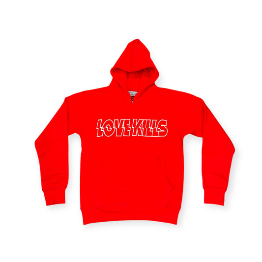 Glitched Hoodie in Black
