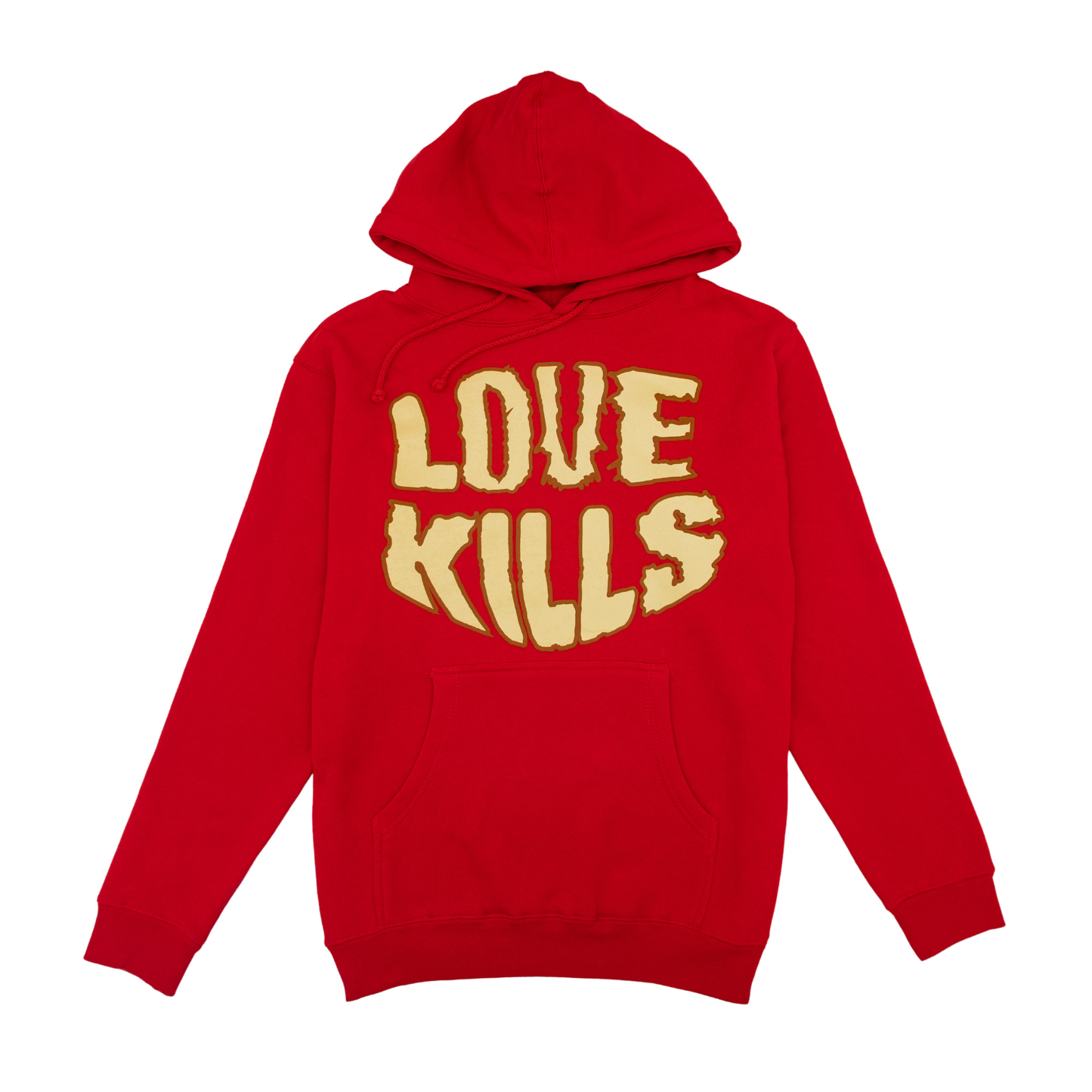 LoveKills Smiley Hoodie (RED)