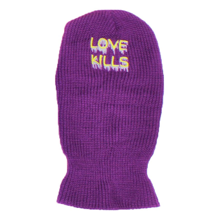 Draco Ski-Mask in Purple (Frozen Font)