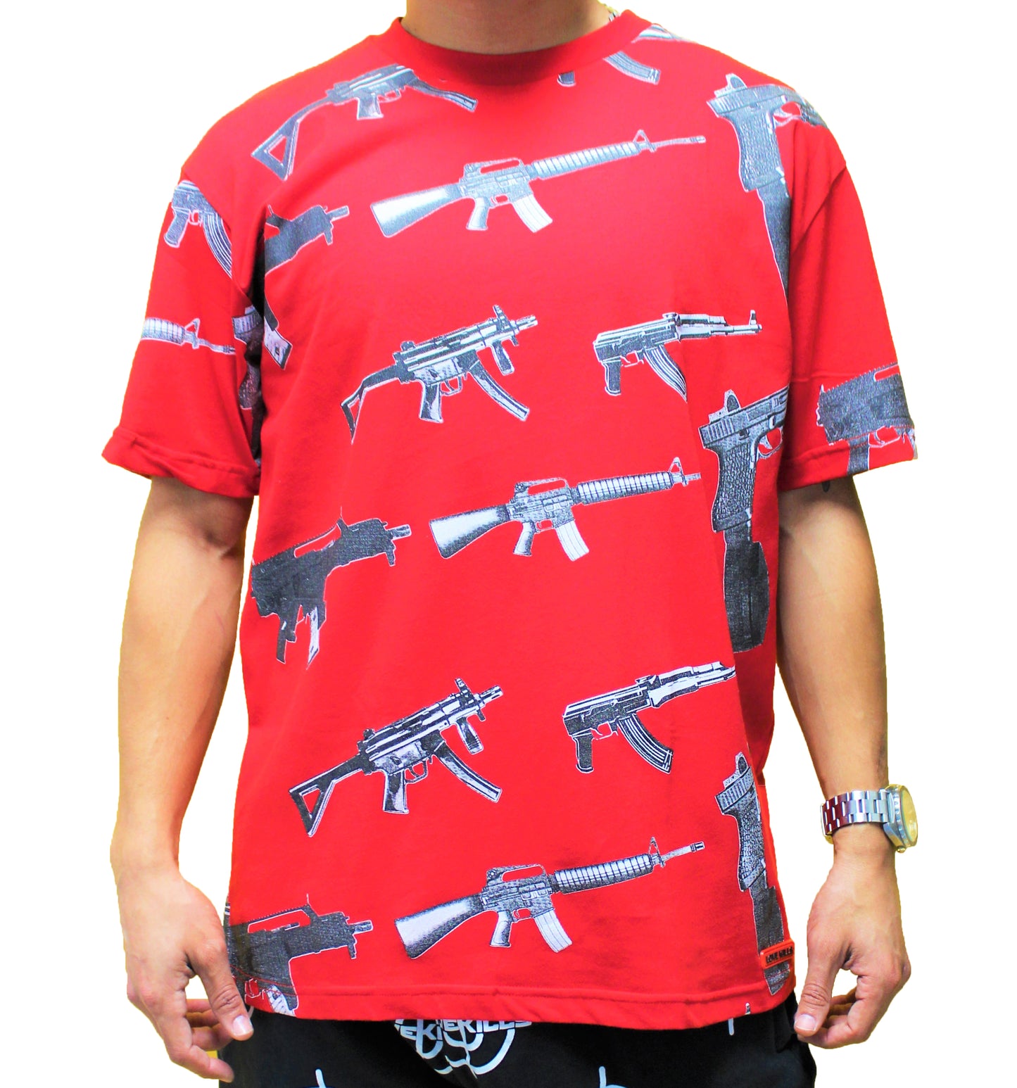 GUNS T-Shirt (Red)