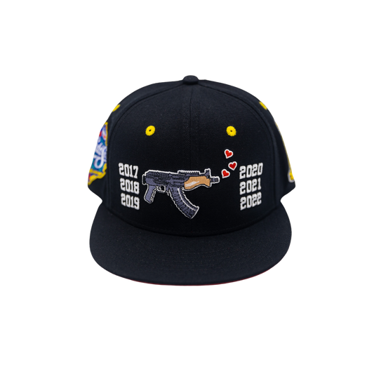 LoveKills Champion Era Fitted Hat (BLACK)