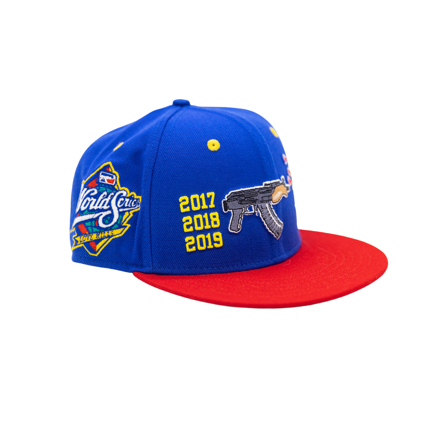 LoveKills Champion Era Fitted Hat (BLUE)