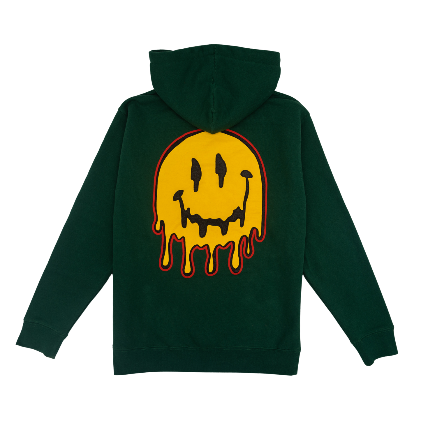 LoveKills Smiley Hoodie (GREEN)