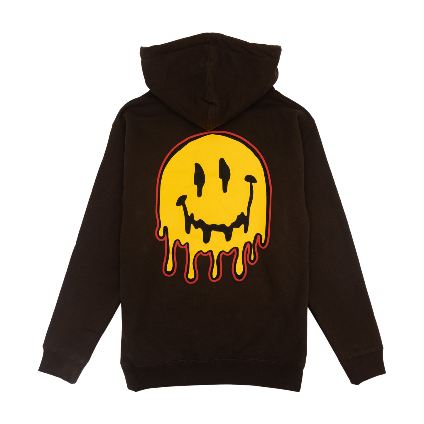 LoveKills Smiley Hoodie (BROWN)