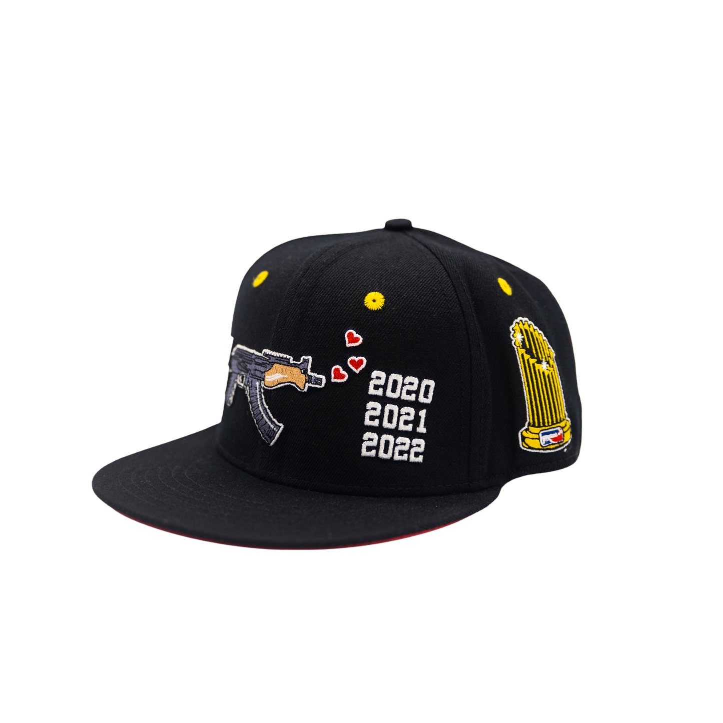 LoveKills Champion Era Fitted Hat (BLACK)