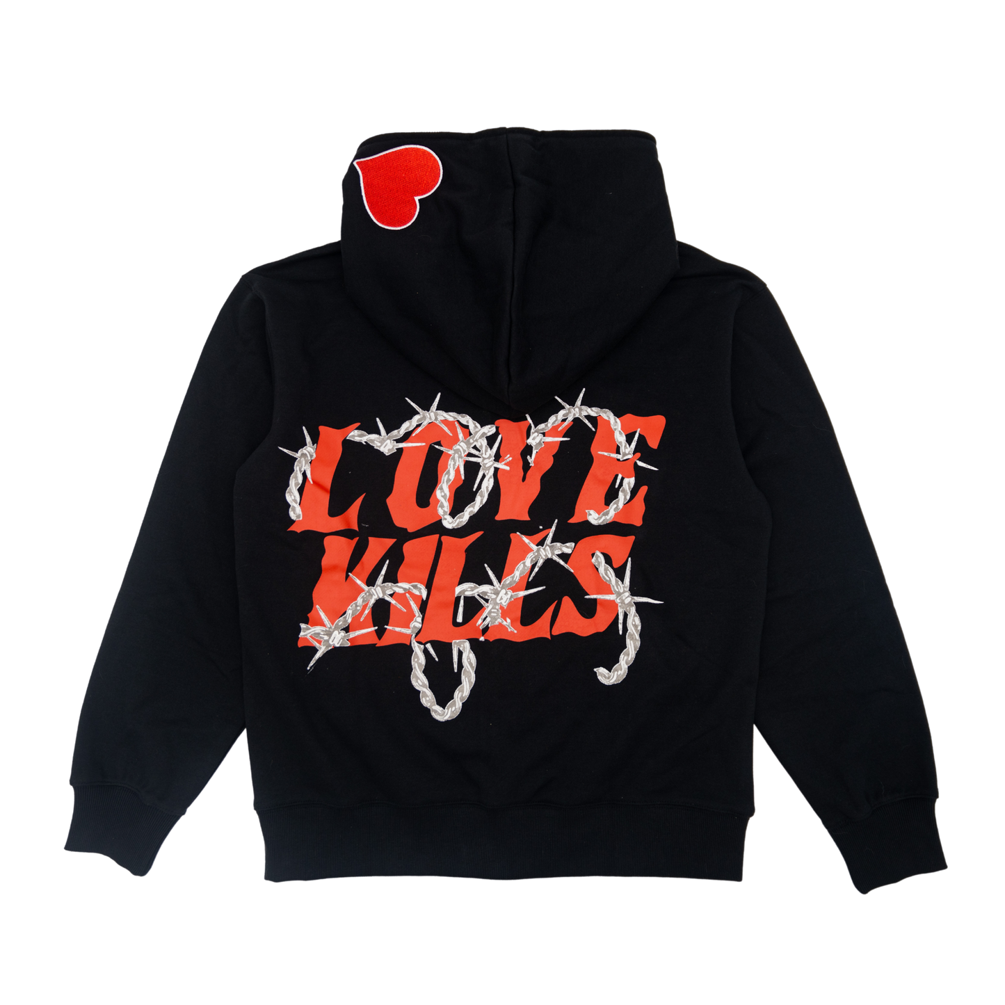 LoveKills Night Crawler Full-Zip Up Hoodie (BLACK) – Love Kills